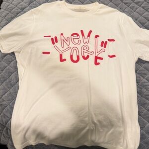 Aylx “New York” folding tee fold along the hollow letters to make “love”